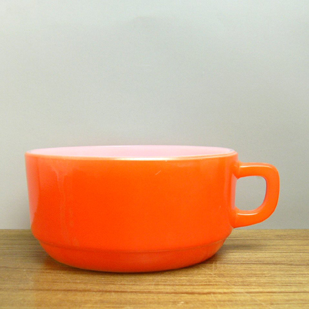 ファイヤーキング・スタッキングスープカップ　橙