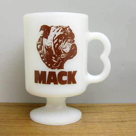 高価値セリー Vintage フェデラル Mack トラック マグカップ